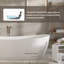 Baignoire de trempage autoportante à surface solide 67 po. X 31,5 po. Casainc