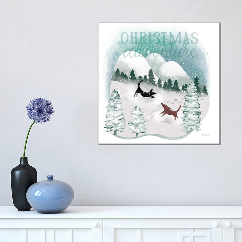 Winter Wonderland II by Becky Thorns - Wrapped Canvas Print, 45.72 cm H x 45.72 cm W x 1.91 cm D