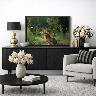 «Fairy Tale Forest», impression sur toile encadrée, impression sur toile