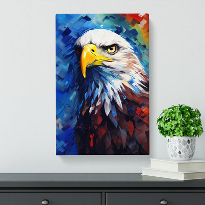 Eagle Abstract No.3 - Wrapped Canvas