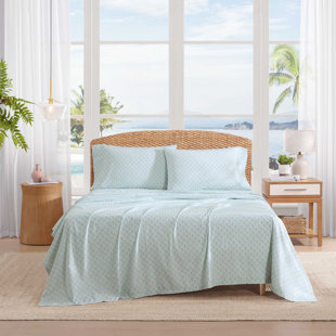 Ensemble de draps en coton percale Tommy Bahama