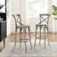 Tabouret de bar Gear en gris
