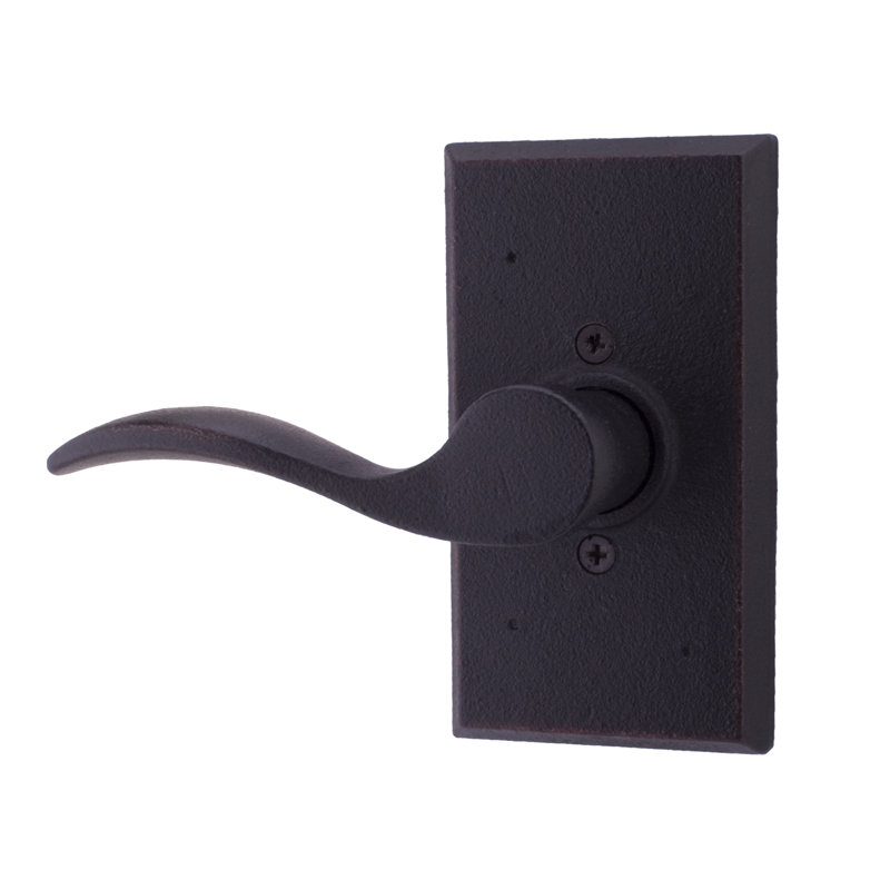 Carlow Single Dummy Door Lever, Oil Rubbed Bronze, Left