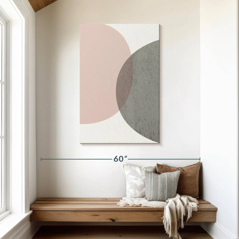 Avery Minimalist Circles II, 45" H x 30" W