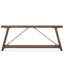 Table de canapé extra longue de 70,9 pouces derrière le canapé, console de hall d'entrée industrielle avec rangement pour couloir, entrée, salon-900683402