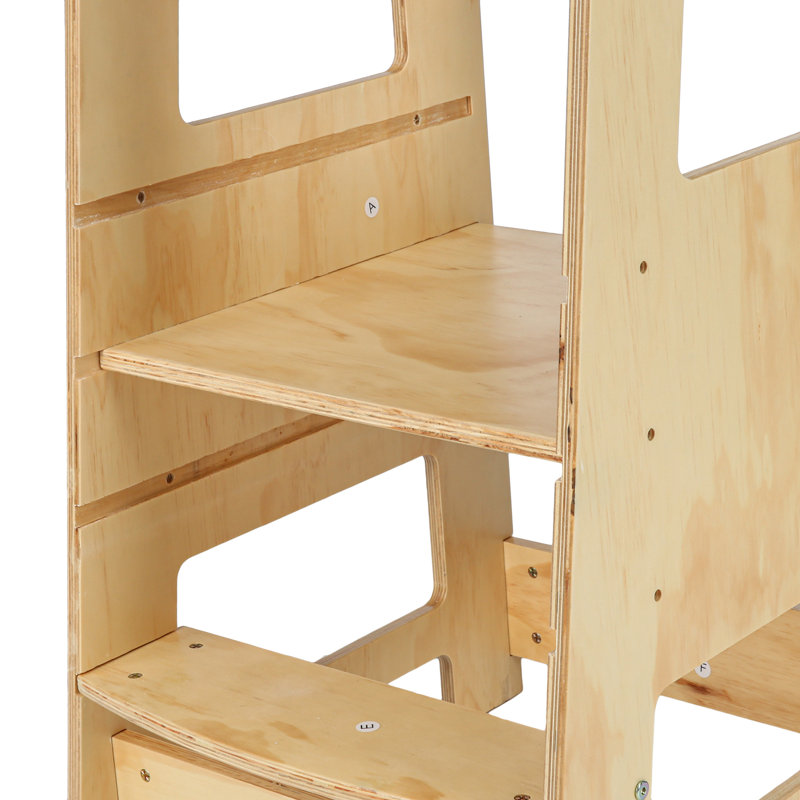 Slip-Resistant 2-Step Stool, Khaki