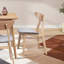 Set Of 2 Modern Soft Upholstered Dining Side Chairs-597844166-597844170