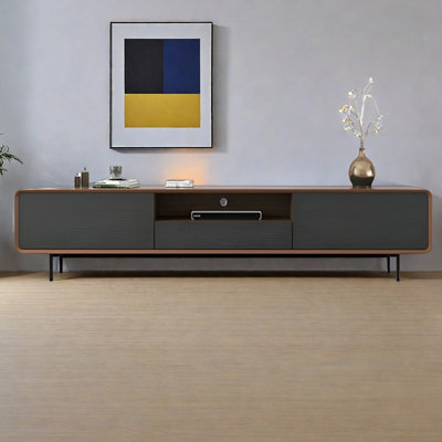 Modern Minimalist Style Wood TV Stand