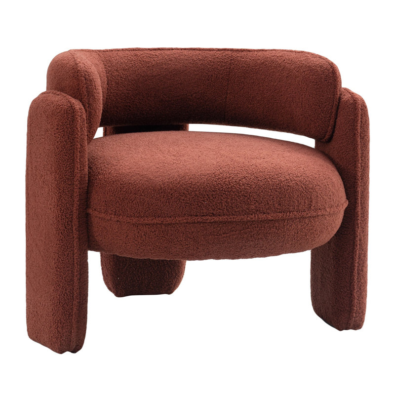  Chaise d'appoint Margarita - rouge cerise, Rouge cerise