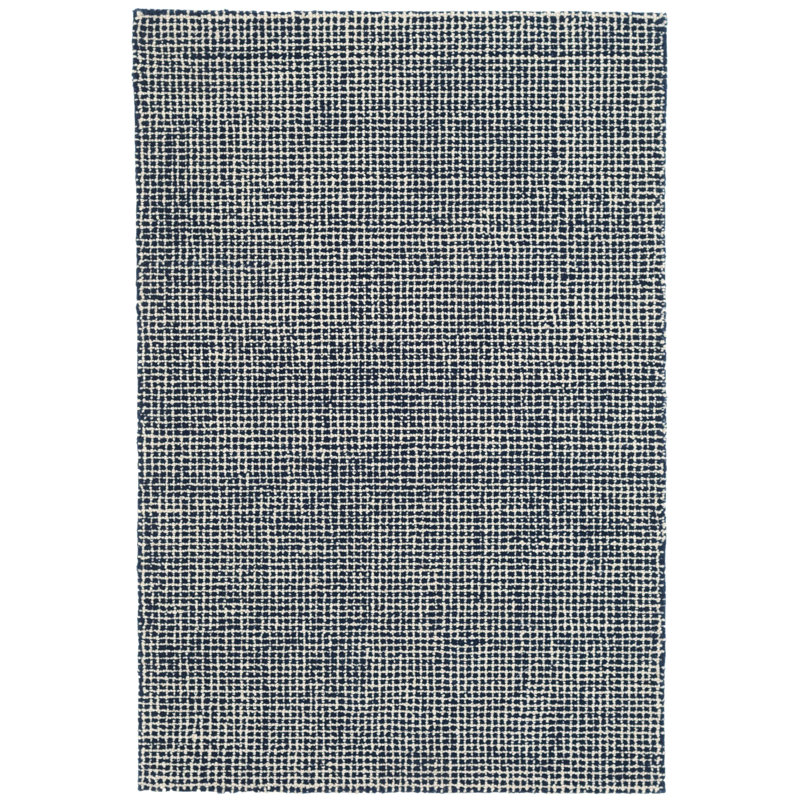 Matrix Ink Hand Tufted Wool Rug, Rectangle 6' x 9'
