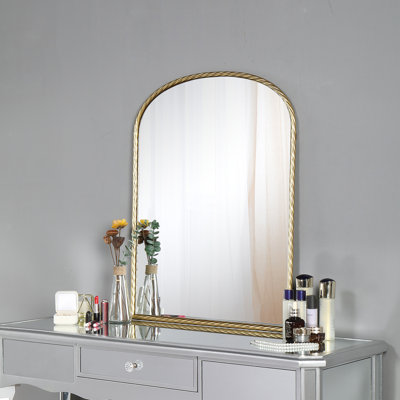 Metal Arch Wall Mirror