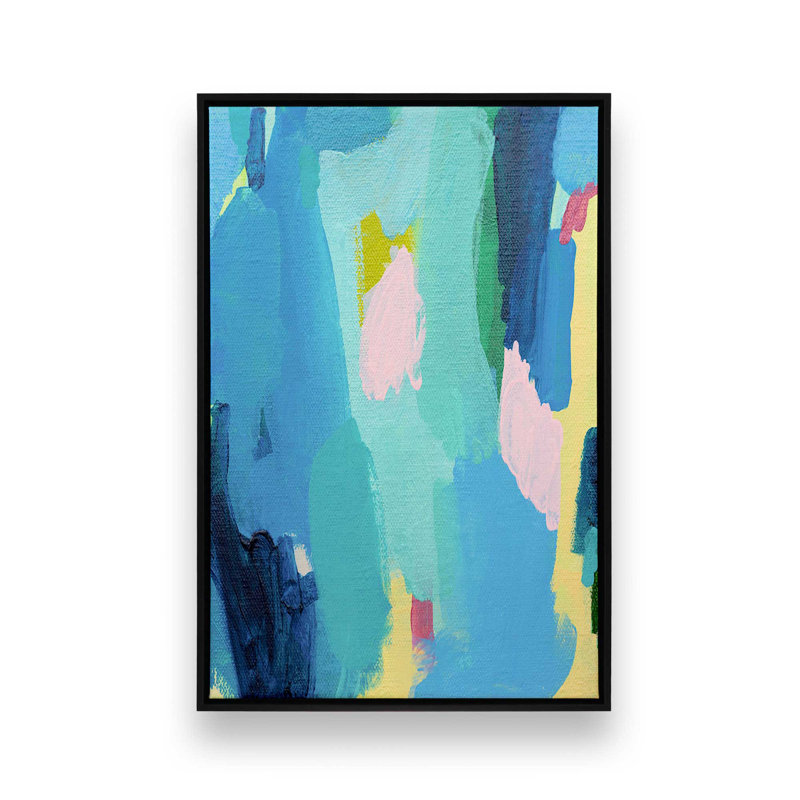 «Sunny Days» par Natalie Baca, reproduction d'art, H 16 po x l 12 po, Impression encadrée sans passe-partout, Noir