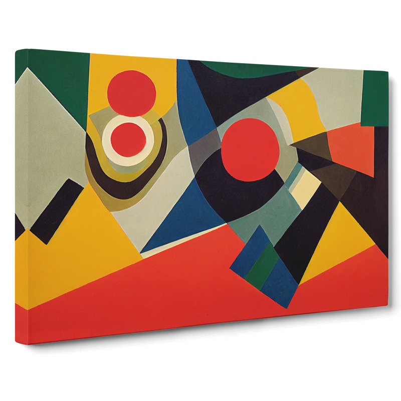 Legendary Modern Abstract Art - Wrapped Canvas, 40cm H x 60cm W x 3cm D