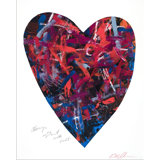 Always Start With Heart Print by Robert Robinson