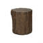 Table d'appoint, H 25 po, intérieur ou extérieur, tambour, table de bout, table de chevet, ronde, table d'appoint, salon, chambre à coucher-1760361039