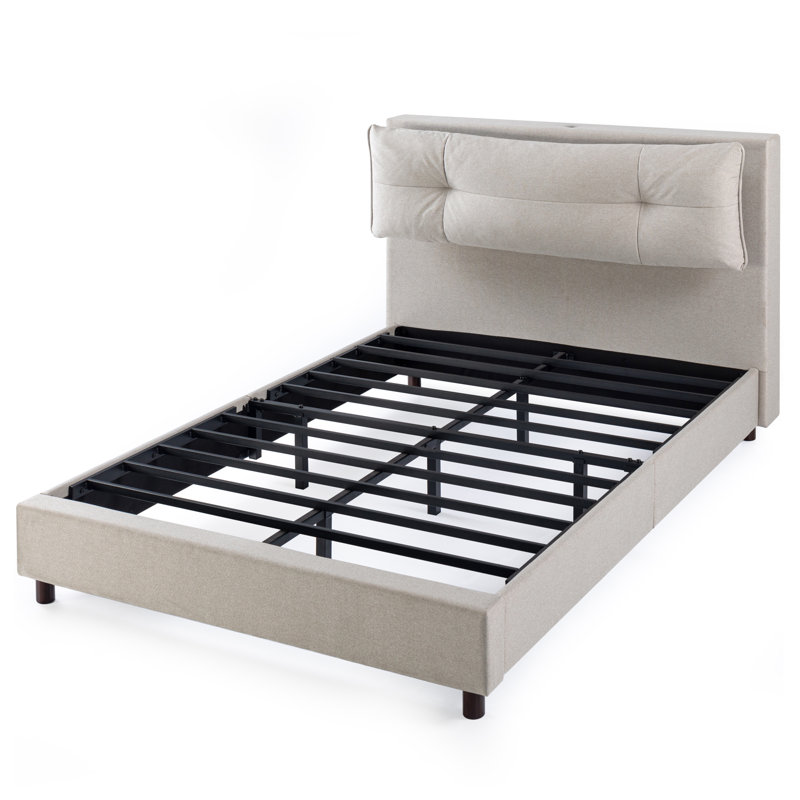 Upholstered Platform Bed, Full