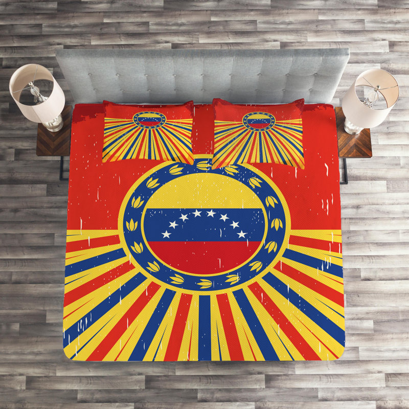 Eclectic Polyester Coverlet