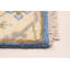 Tapis unique en bleu 2 pi 6 po x 7 pi 11 po Frontdan