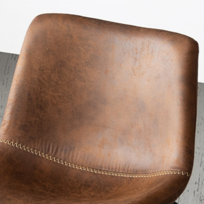 Daves 27.55" Bar & Counter Stool, Brown