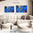Architecture " Moroccan Courtyard Plants Wall Art " 3 - Pieces-99188247