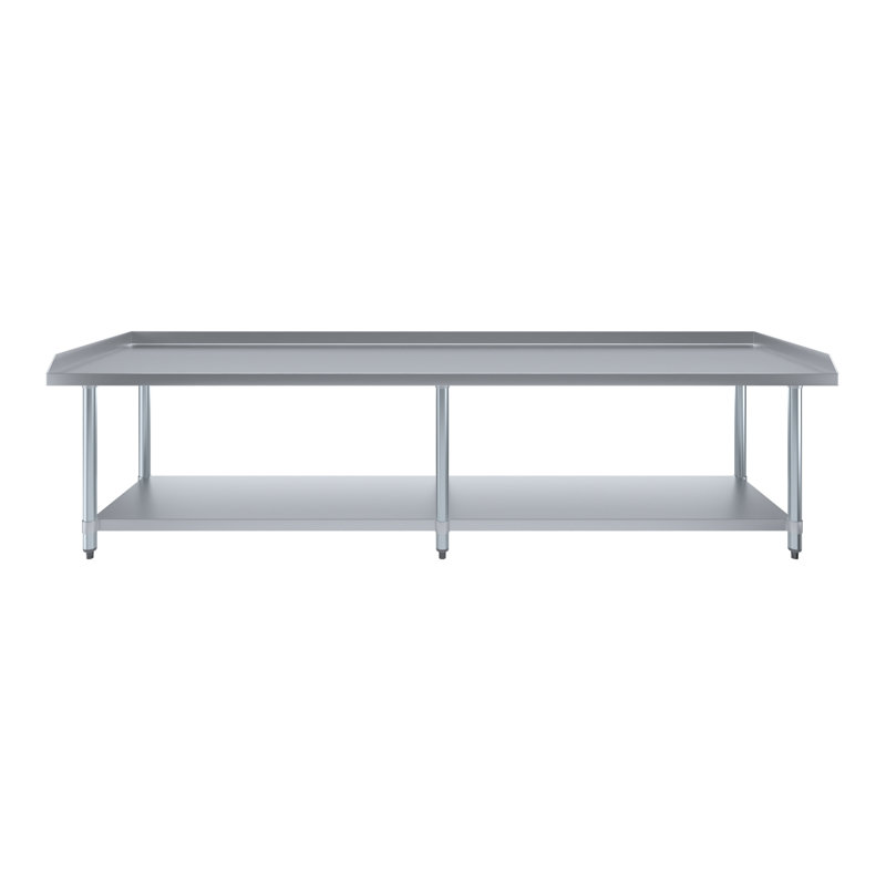 96'' Heavy Duty Stainless Steel Equipment Stand with Undershelf