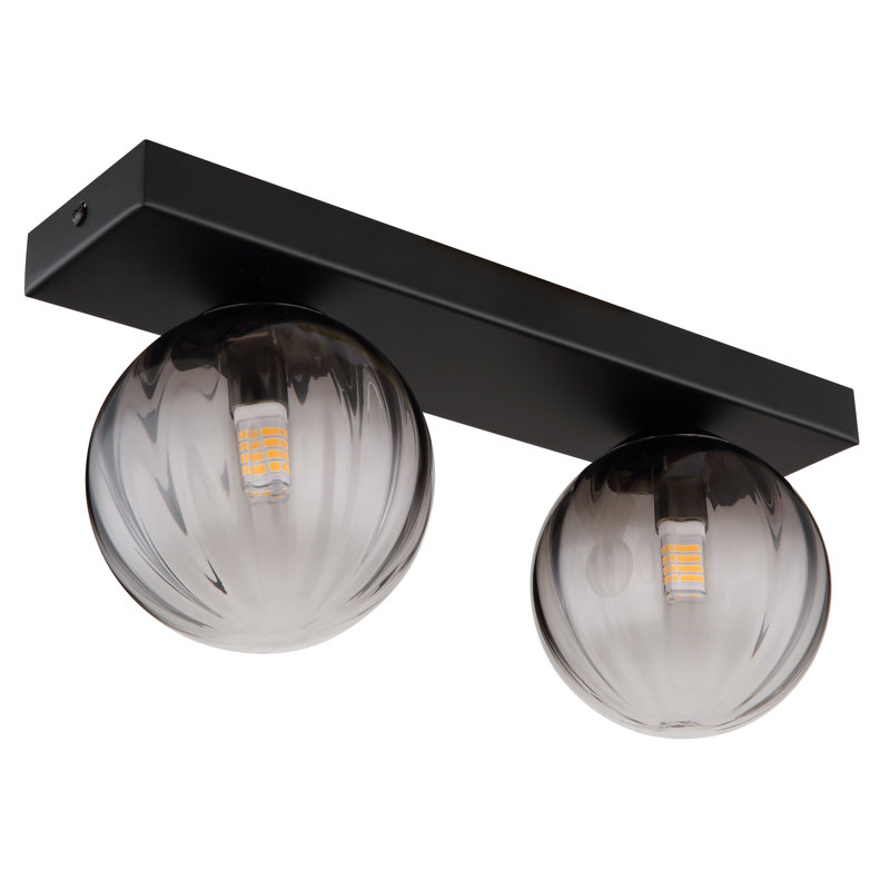 Chaneta Glass Semi Flush Mount