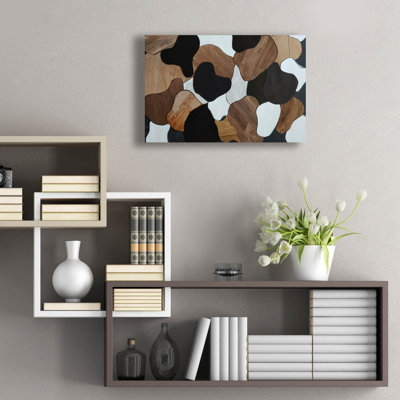  'Chocolate Marshmallow Walnuts 1' by Coco Good Acrylic Glass Wall Art, 24" x 16"