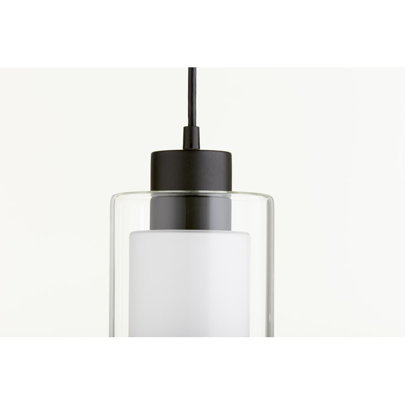 Luminaire suspendu cylindrique à 1 lumière Osner