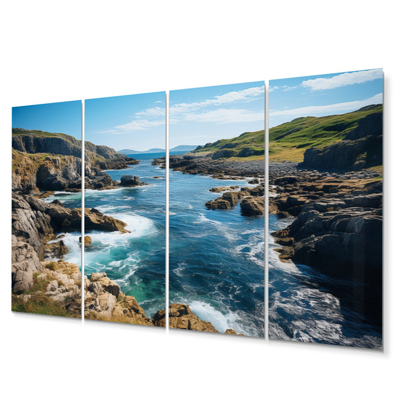 Canada Newfoundland Seascapes II Cities & Countries Wall Decor on Metal