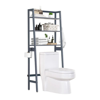 Bamboo Over The Toilet Storage Cabinet