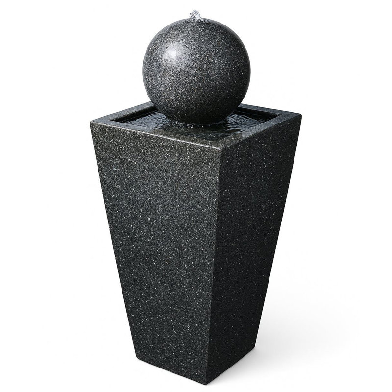 Outdoor Floor Fountain with Lights