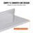 L-Shaped Metal Floating Shelf-96158966