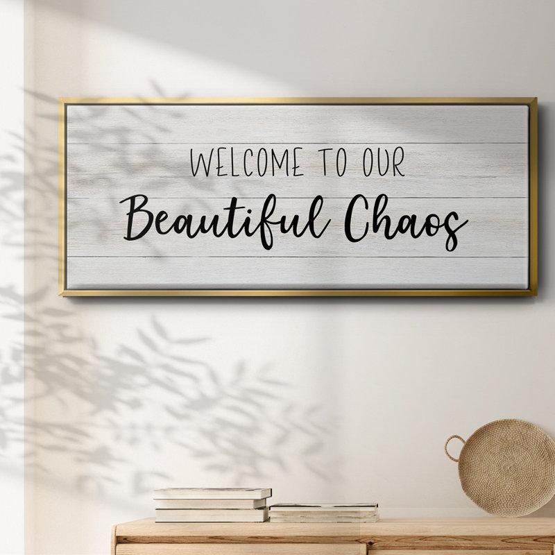 Beautiful Chaos - toile encadrée