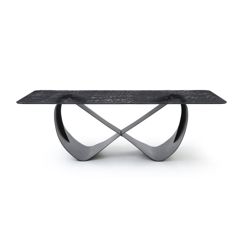 Table de salle à manger Howerton, Noir