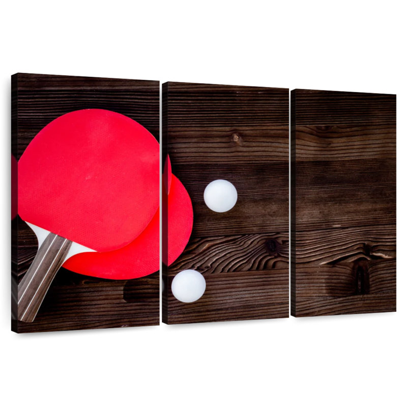 Sireci Table Tennis, 36" H x 57" W