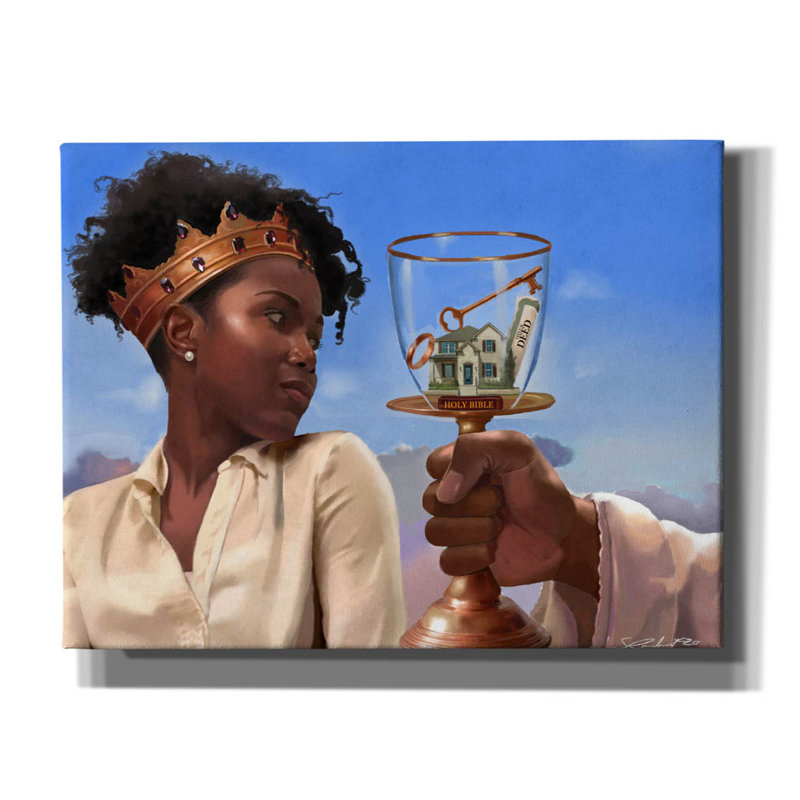 "In His Image" par Salaam Muhammad, H 26 po x l 34 po x P 1,5 po