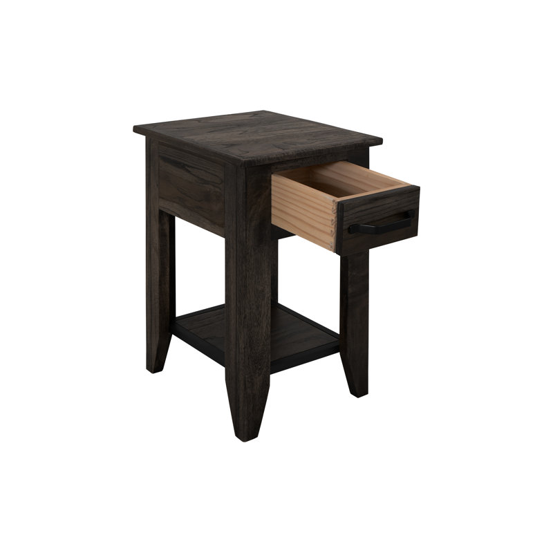 Table de chevet 1 tiroir, 1 tablette Iyannah