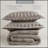 3 PCS King/Cal King Solid Faux Fur Comforter Mini Set Gray-133388331