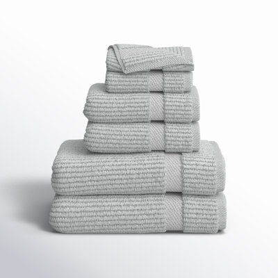 Bear 6-Piece Cotton Towel Set