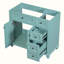 Base de meuble-lavabo simple 35,4 po seulement
