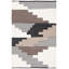 Tapis noir / ivoire en laine tissé à la main Ingelene-1313496939