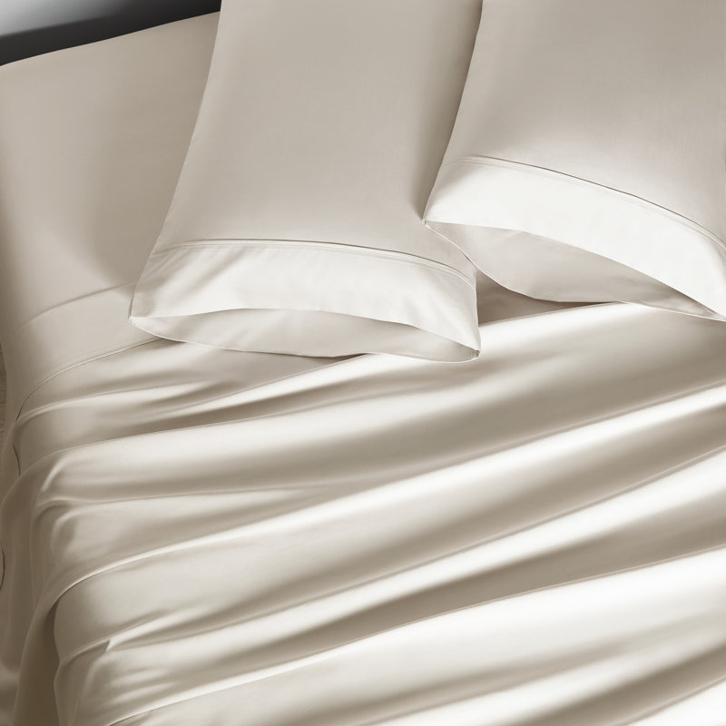Lux Pillow Case, White, Standard Case Pack with 2 Pillowcases