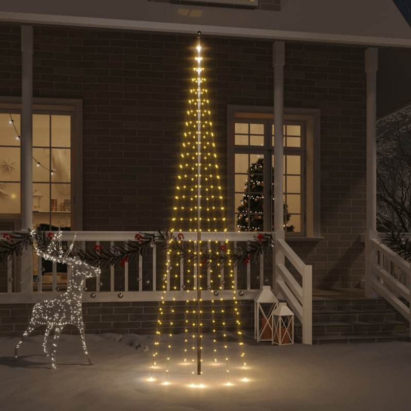 Holiday Lighting, Cold White, 300cm H x 177.8cm W x 254cm D
