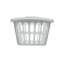 Panier à linge en plastique