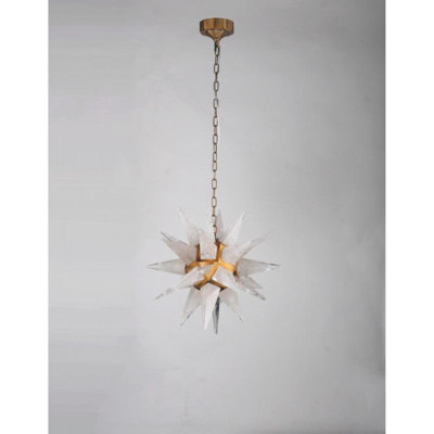 Lustre géométrique clair