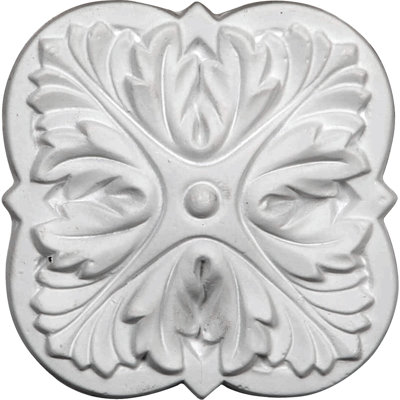 Haven 3.375'' H x 3.375'' W x 0.625'' D Urethane Onlay Scroll