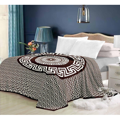 2Ply Greek Design Blanket