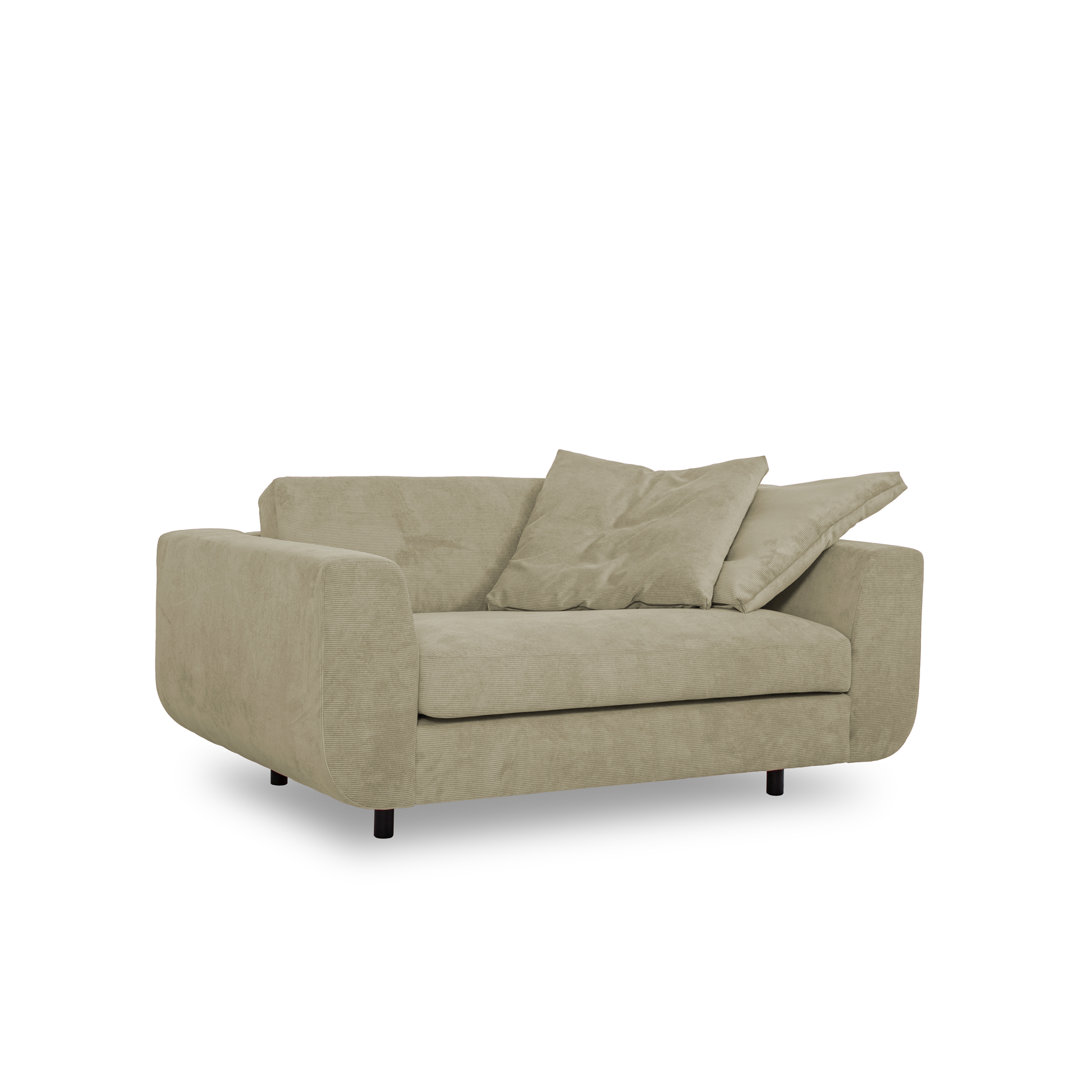 Zweiersofa Bathilda aus Cord