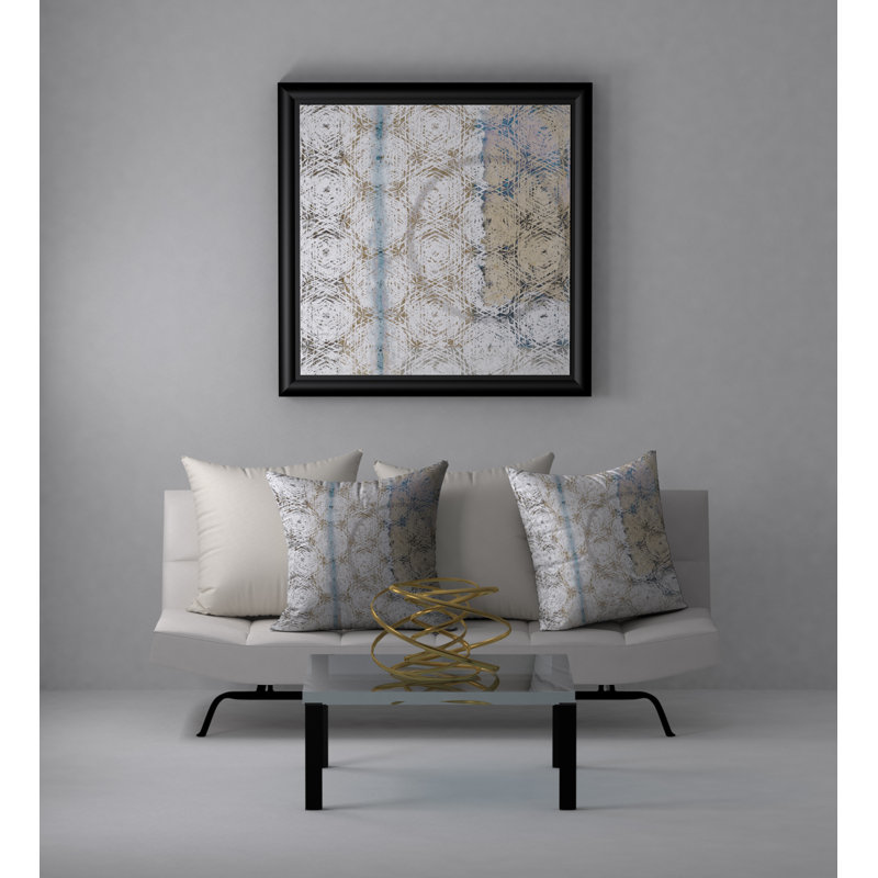 Rewarding Smashing Modern Contemporary Decorative Throw Pillow, 18" H x 18" W