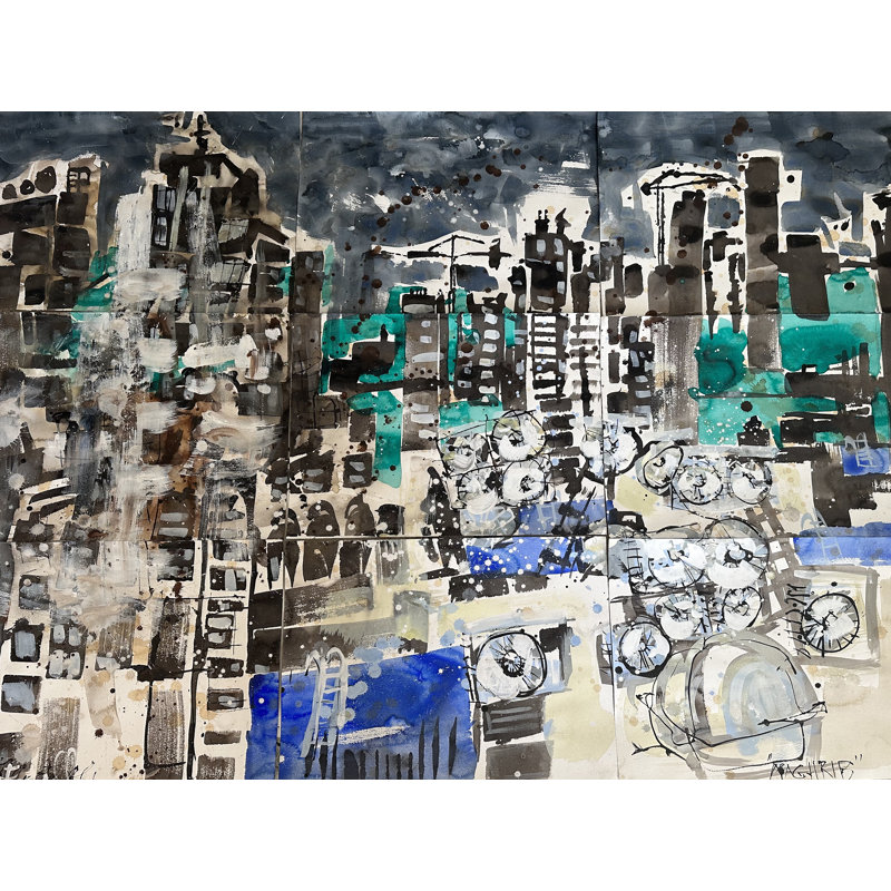 Teisa Bahrain Rooftops by Erin McGee Ferrell - Wrapped Canvas Print, 61 cm H x 91 cm W